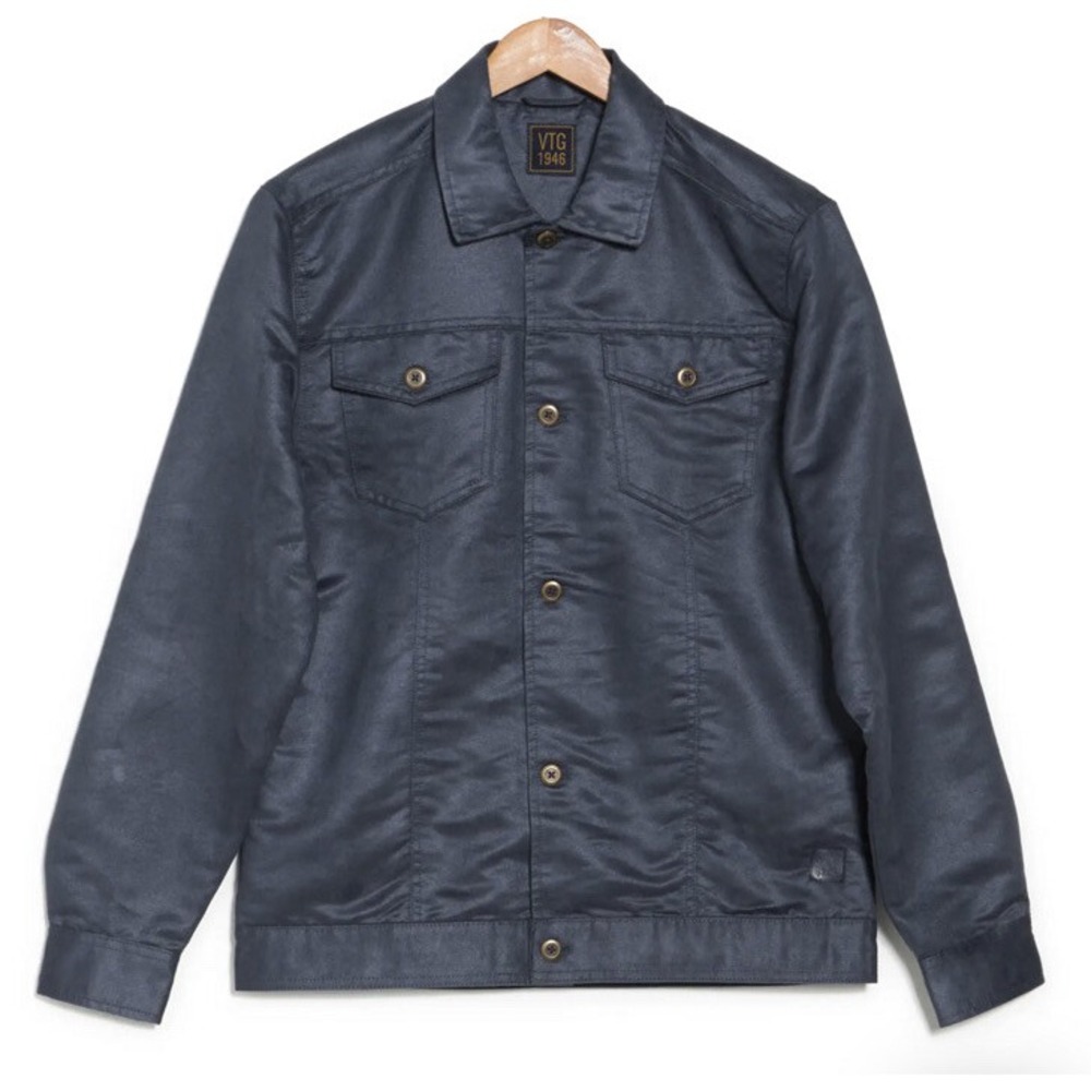 Vintage 1946‎ Brand Ultra Micro Suede Mens Jacket Layering Shacket Pockets XL
